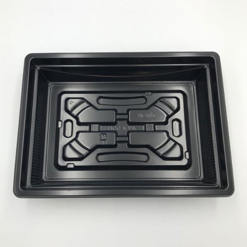 リスパック 弁当容器 かさね 55 B 黒