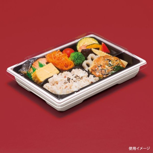 リスパック 弁当容器 饗膳 10B 本体 白