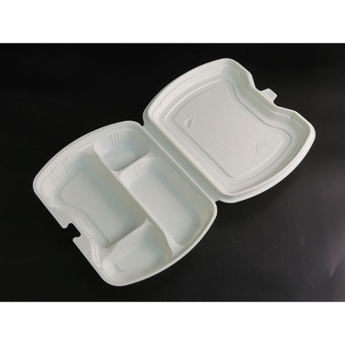 リスパック 弁当容器 ニュートデリカ シェルBOX80-1 アイボリー