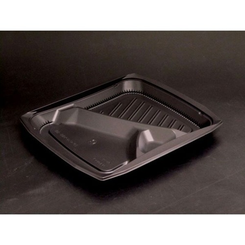 リスパック 弁当容器 バイオデリカ TP弁当 80-5B 本体 黒
