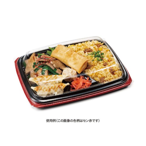 リスパック 弁当容器 バイオ マウント 24-18-2B 本体 セン茶