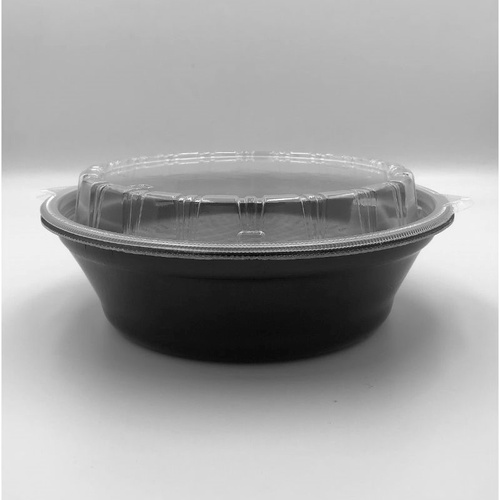 エフピコ 麺容器 DLV麺20(58)本体 黒W 本体 蓋 中皿 セット