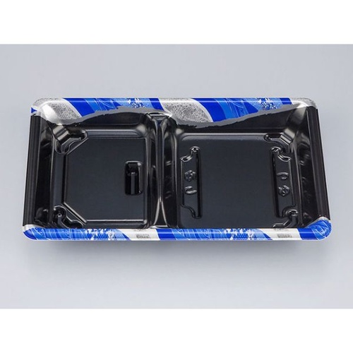 シーピー化成 冷麺容器 SF弁当57 豊潤青銀本体