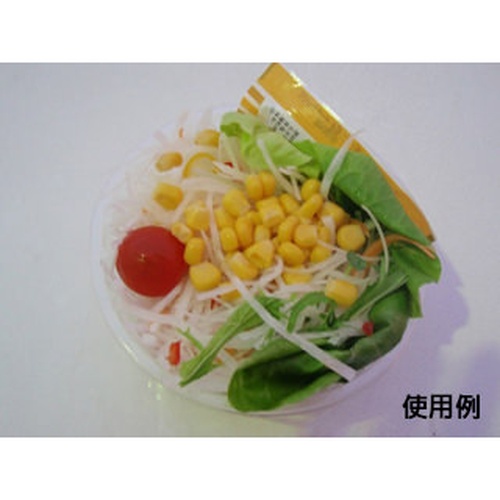 中央化学 冷麺容器 クリアボウル 小 ト付 蓋セット