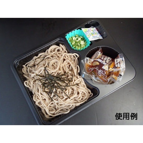 中央化学 冷麺容器 ND-21 BK 本体