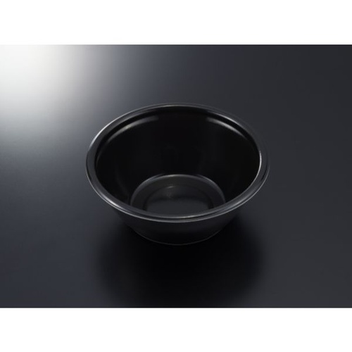 中央化学 麺容器 TP めん鉢 M18 黒両 本体
