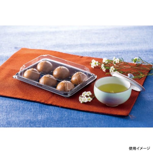 スミ 和菓子容器 ユニコン MS-6チョコレート