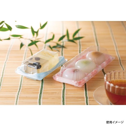スミ 和菓子容器 ユニコン MS-20 波紋青