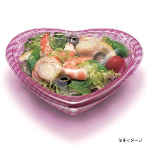 リスパック デザートカップ バイオカップ らぶ M 本体 アモーレピンク