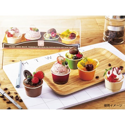 伊藤景パック産業 ケーキカップ ND-50FCL(38H) 焦茶(両面PET)