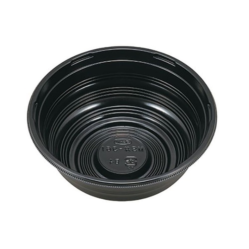 エフピコチューパ どんぶり容器 MS丼-361 黒本体