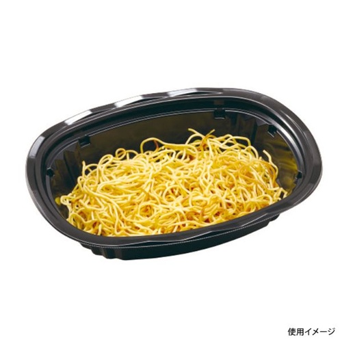 エフピコチューパ どんぶり容器 CY-丼 小判大N 黒本体