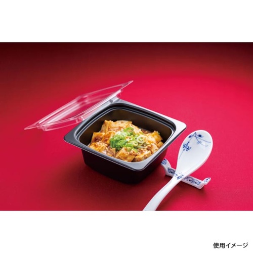 スミ どんぶり容器 スーパーレンジGN-128 B 本体