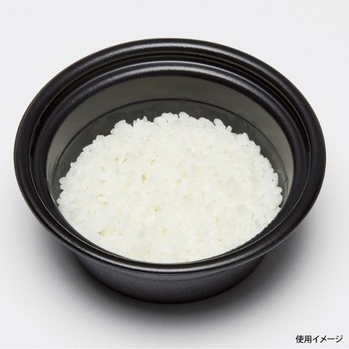 リスパック どんぶり容器 テイク丼 150B 本体 黒