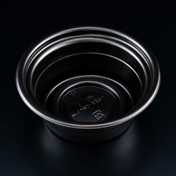 リスパック どんぶり容器 テイク丼 150B 本体 黒