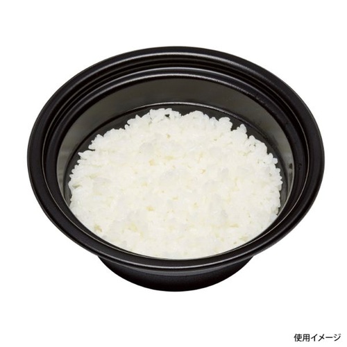 リスパック どんぶり容器 テイク丼 170B 本体 黒