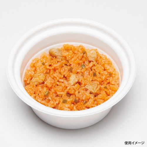 リスパック どんぶり容器 テイク丼 170B 本体 白