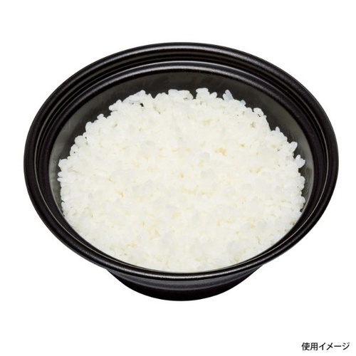 リスパック どんぶり容器 テイク丼 190B 本体 黒