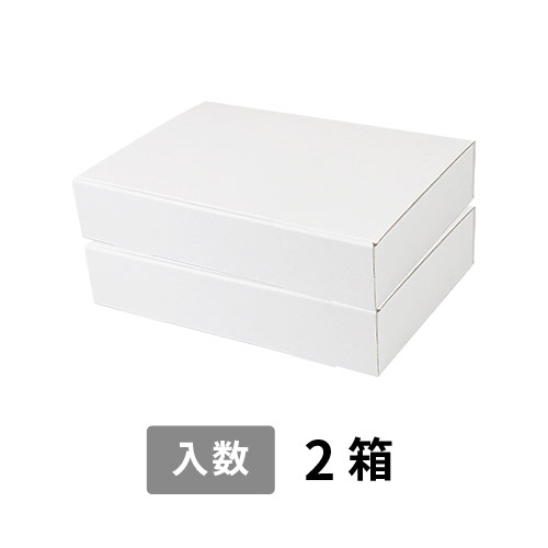 【宅配80サイズ】小箱ぴったり梱包用ダンボール箱［WBOX-03・2箱］（313×231×138mm）5mm A/F K5×K5