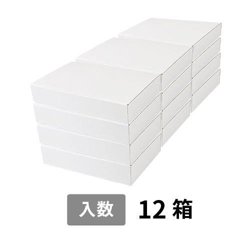 【宅配140サイズ】小箱ぴったり梱包用ダンボール箱［WBOX-03・12箱］（673×313×266mm）5mm A/F K5×K5