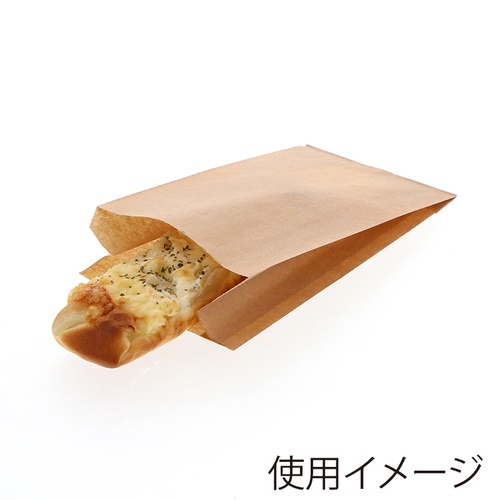 HEIKO NF耐油ガゼットパック 中 未晒無地