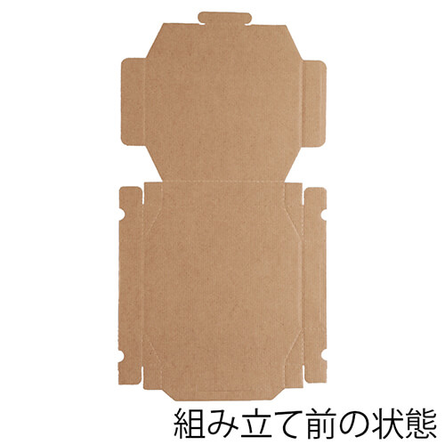 SWAN 食品容器 ピザ箱 10インチ 未晒無地 25枚