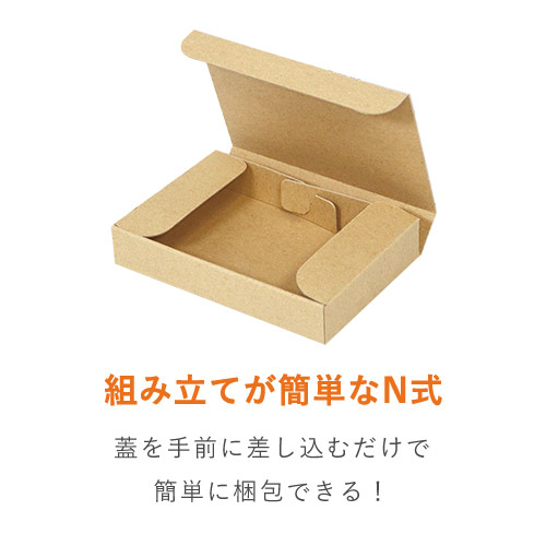 【クロネコゆうパケット・クリックポスト・ゆうパケット】厚さ3cm・N式ケース