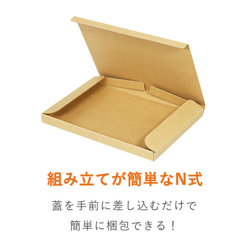 【ネコポス・クリックポスト・クロネコゆうメール】厚さ2cm・N式ケース