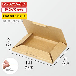 【クロネコゆうパケット・クロネコゆうメール】厚さ1cm・N式ケース