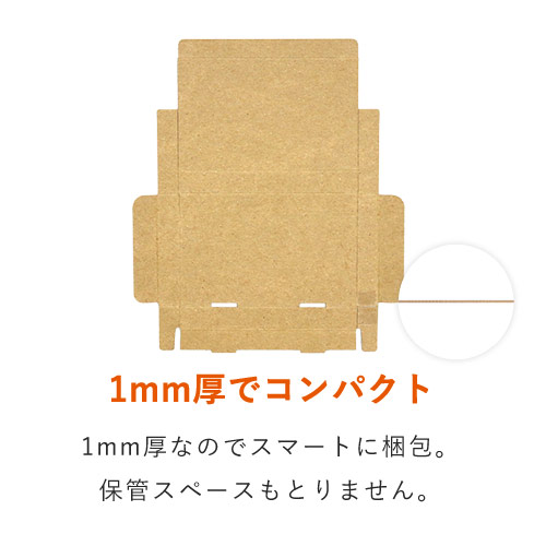 【クロネコゆうパケット・クロネコゆうメール】厚さ2cm・N式ケース
