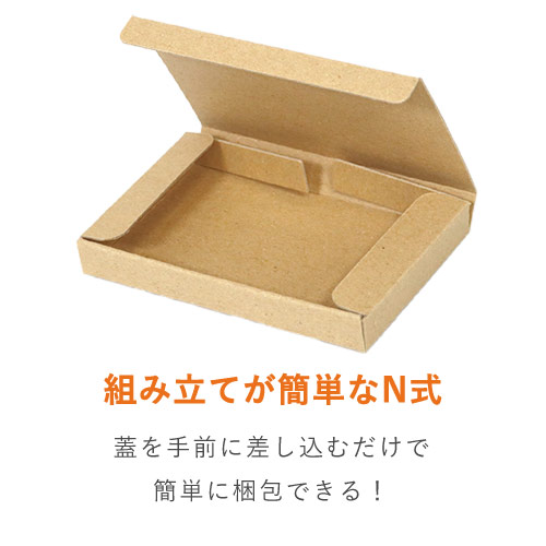 【クロネコゆうパケット・クロネコゆうメール】厚さ2cm・N式ケース