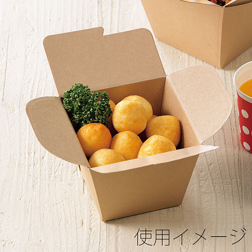HEIKO 食品容器 ネオクラフト フードボックス S 20枚 | 梱包材