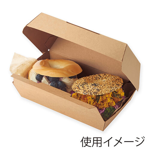 HEIKO 食品容器 ネオクラフト ランチボックス M 20枚