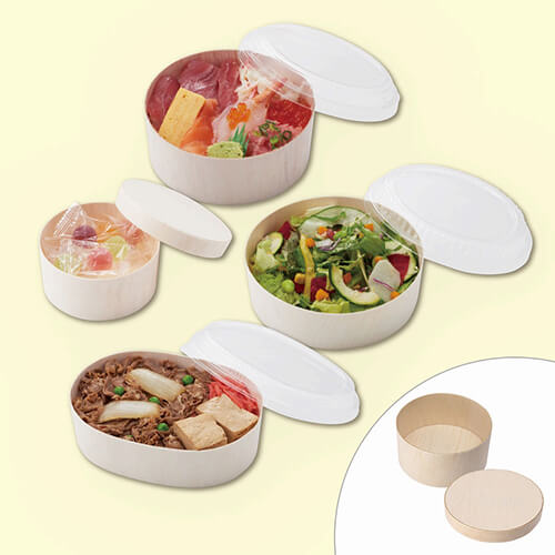 HEIKO 食品容器 ふぁるかたぼっくす 丸 95 フタ 25枚