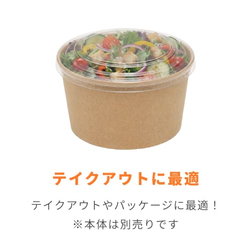 HEIKO 食品容器 未晒フードカップ用PET平蓋 142口径用 25個