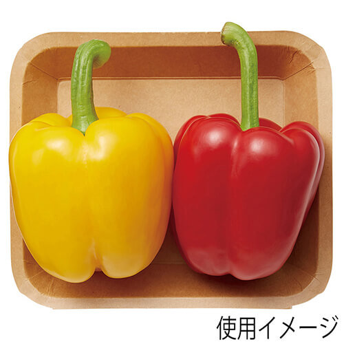 HEIKO 食品容器 クラフトフードトレー 15x17 50枚