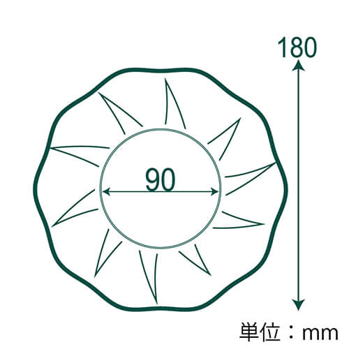 HEIKO 紙皿 クラフトサンプレート 18cm 25枚