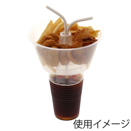ドリンクオンフードボール 半透明