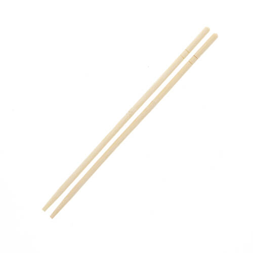 HEIKO 割箸 竹丸箸 20cm ポリ完封 100膳