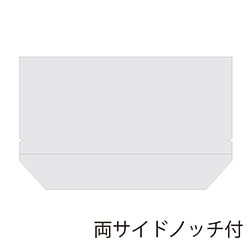 HEIKO 惣菜袋 OPベーカリー袋 亀底 24-15 ノッチ付 無地 100枚