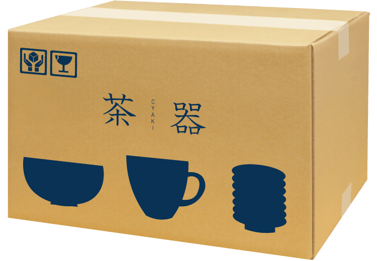 雑貨店のダンボール