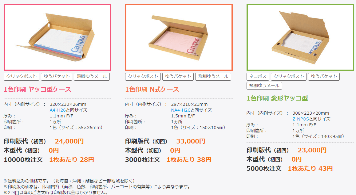 印刷参考価格