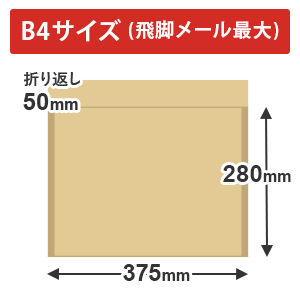 クッション封筒（飛脚メール便最大・宅配80サイズ）