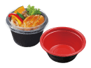 プラスチック製温麺容器