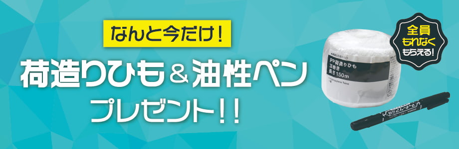 荷造りひも油性ペンプレゼント