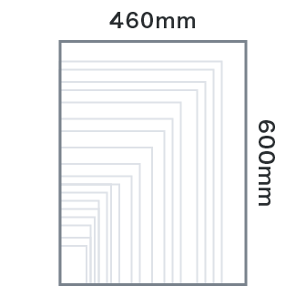 幅460×高さ600mm